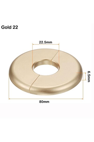 Choice4 Gold 22 Useful ABS Shower Faucet Cover Black Round Faucet Decorative ...