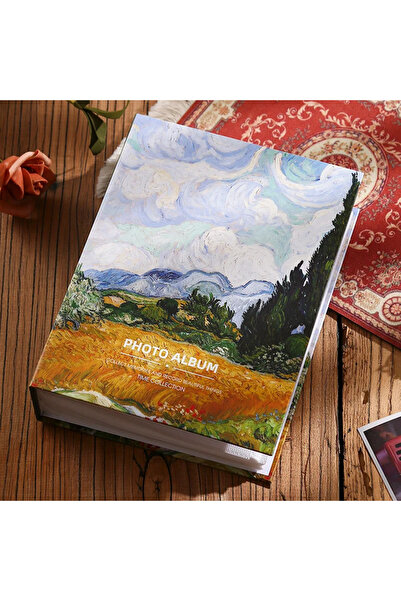 Choice E 5 Inch Insert Oil Painting Large Capacity Family Photo Album Book Co...