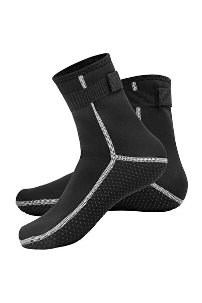 Choice13 XXL BlackGray 3mm Camouflage Diving Socks Neoprene Anti-Slip Water S...