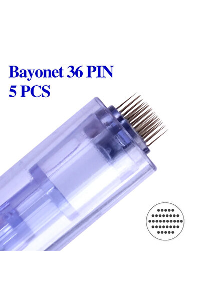 Choice8 5pcs 36PIN Bayonet Cartridge Needle for Original Dr Pen A6 Microneedl...