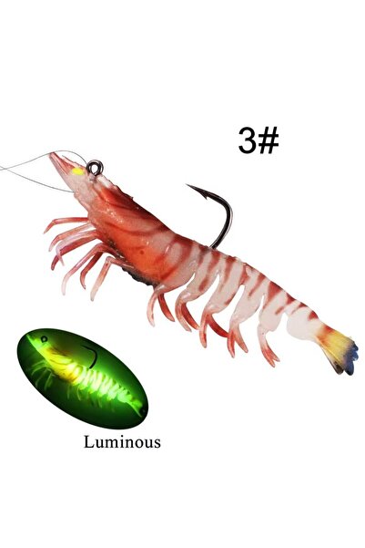 Choice 9cm 12g Color 3 WeiHe 12g 9cm 8cm 8g7 Colors Artificial PVC Shrimp Sof...