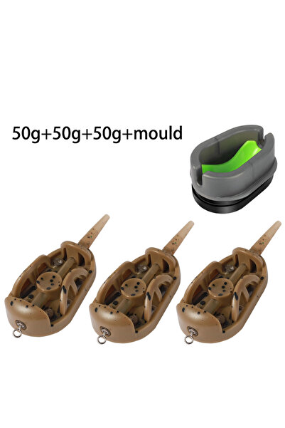 Choice 50g50g50g 2pcs/3pcs/6pcsCarp Fishing Method Feeders,20g/30g/40g/50g/60...