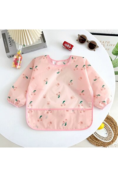 Choice5 0-3year style 8 Waterproof Full Sleeve Baby Bibs Children Apron Long ...