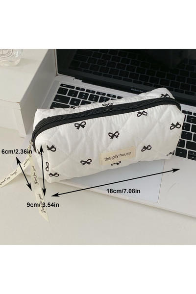 Choice S Fashion Cherry Tote Women Makeup Bag Portable Cute Ladies Cosmetic T...