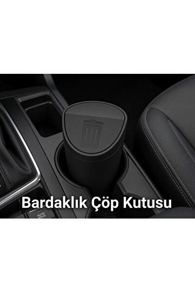 SepetZone Araç İçi Çöp Kovası - Otomobil Çöp Kutusu Organizatör