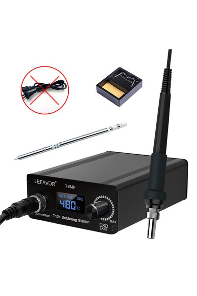 Choice1 LCD-1 T12 Soldering Station LCD/0LED display Intelligent soldering ir...