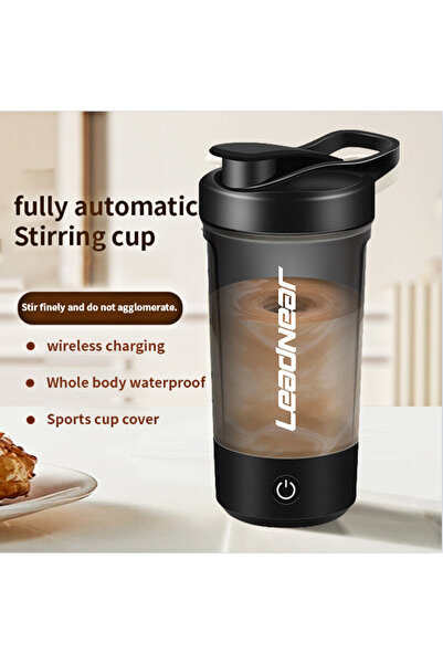 Choice1 400-450ml Black 450ml USB Electric Portable Whey Protein Shaker bottl...
