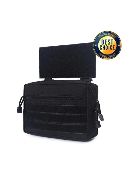 Choice black color 1000D Tactical Sack Pouch Sub Abdominal Drop Down Belly Ut...