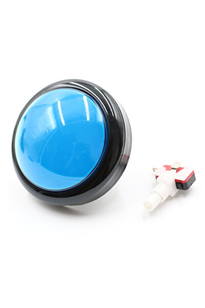 Choice Blue Big 100mm Light Push Button Illuminated Led Answerer Switch Video...