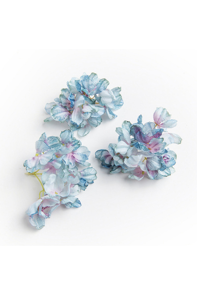choice2 10pieces Color 13 10Pcs Silk Hydrangea Wedding Headwear Christmas Wre...