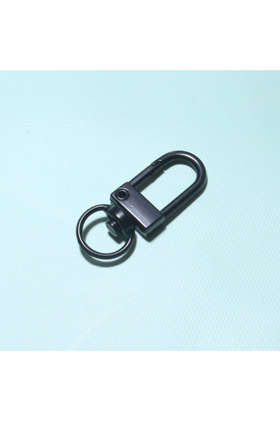Choice 50pcs Black 10/30/50Pcs/Lot Colorful Alloy Snap Lobster Clasp Hooks Ke...