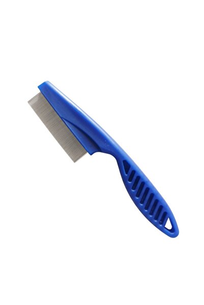 Choice1 S Blue Pet Hair Shedding Comb Stainless Steel Flea Comb for Cat Dog C...