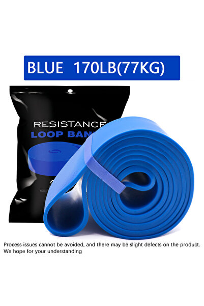 Choice Blue Latex Resistance Bands Pull Up Gym Home Fitness Expander Loop Str...