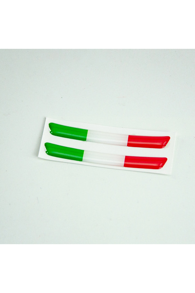 Choice 1 pair Italy flag Stickers For Alfa Romeo Giulia Stelvio 159 Giulietta...