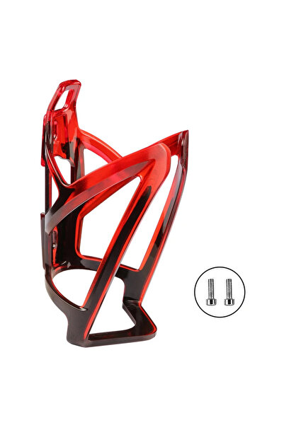 Choice Black-Red Bicycle Water Bottle Cage Colorful Gradient Cycling Bottle H...