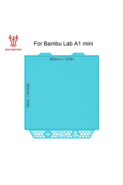 Choice 1PCS 180x180mm Glacier BIQU Panda Build Plate CryoGrip Pro Coating No ...