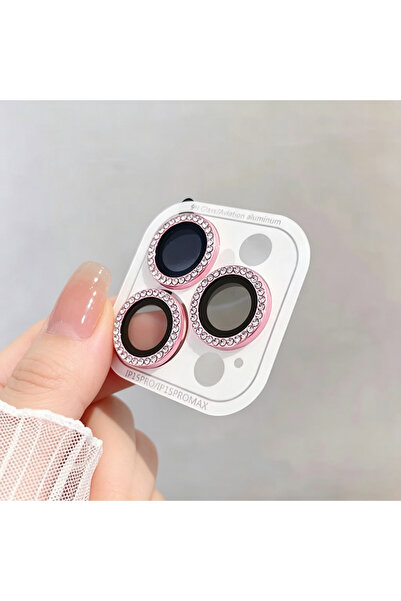 Choice49 Other 15 15Plus(2pcs Pink NNBILI 3-2Pcs Luxury Diamond Camera Protec...