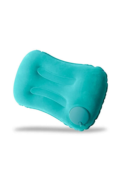Choice Green Portable Comfortable Inflatable Pillow, Camping Pillow, Pool Pil...