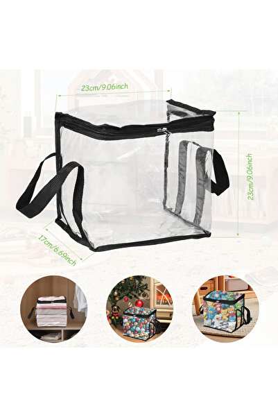 Choice1 Medium Transparent Toy Storage Bag Large Capacity Waterproof Clear Or...