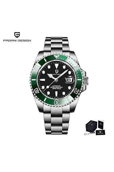 Pagani design Black Green PAGANI Design 2026 New Men Automatic Mechanical Wat...
