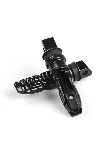 Choice4 Black 1pair Universal Motorcycle Rear Passenger Foot Pegs Pedals Foot...