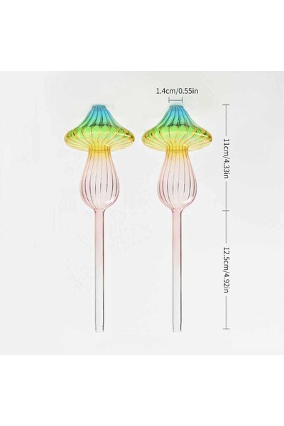 Choice1 2PCS 1/2 PCS Glass Automatic Watering Device Flower Plants Water Drip...