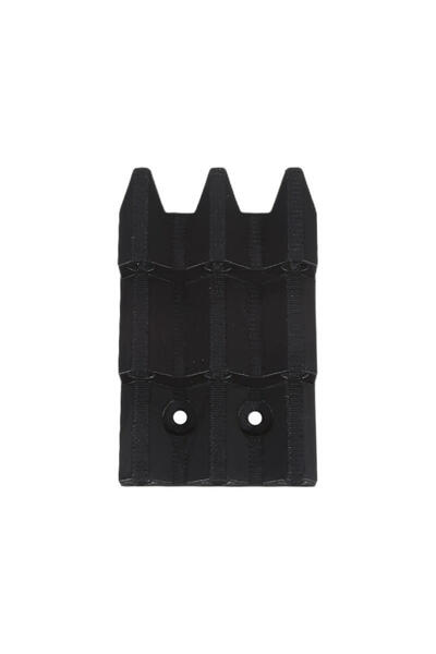 Choice1 Black 1/2pcs Minimalist Dart Display Rack, Wall Mount Holds 9 Darts, ...