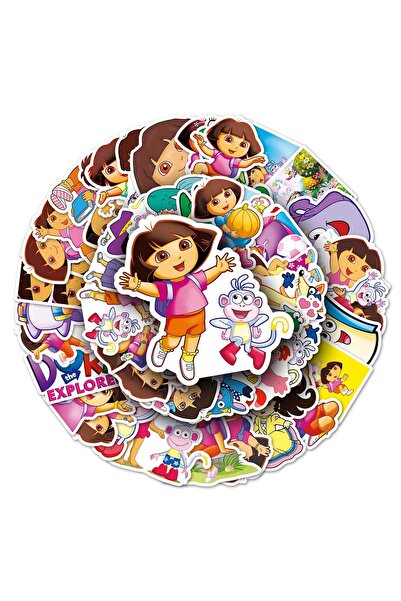 Choice Bandai 51pcs Cartoon Animation Dora Children's Animation Personalized ...
