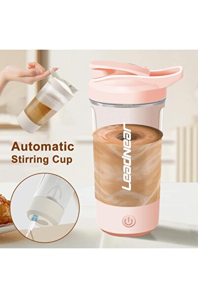 choice2 450-650ml Pink 2026 Portable Electric Blender USB Rechargeable Shaker...