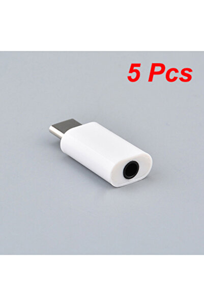 Choice 5PCS-White USB Type C To 3.5mm Aux Adapter Connetor Type-c 3.5 Jack Au...