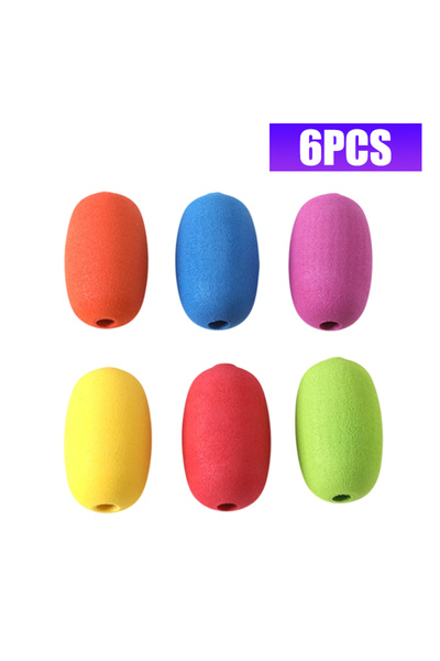 Choice A3 Hot! 3/6pcs Soft Foam Grips For Pens And Pencils, Writing Practice ...