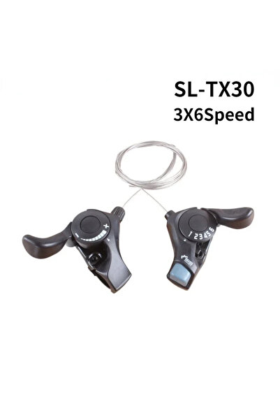 Choice TX30 3x6 speed SHIMANO Tourney SL TX30 Bicycle Shift Lever 6/7s 18/21 ...