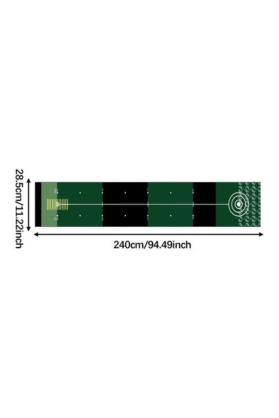 Choice Set H Golf Putting Mat Gift for Golfer Golfing Accessory Lightweight P...