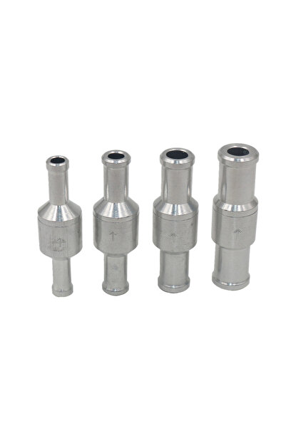 Choice1 8mm 6-12mm Inline One-Way Check Valve, Aluminium Non-Return Valve for...