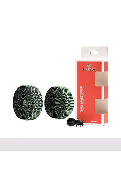 BUCKLOS Green Bike Tapes Road Cycling Bicycle Hanndlebar Cover Speed Anti-sli...