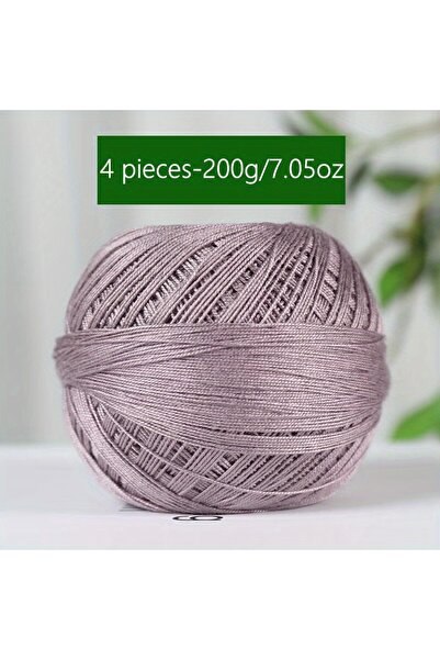 Choice 08 1PC Premium Mercerized Silk Lace Yarn Bundle-Soft, Durable, Vibrant...