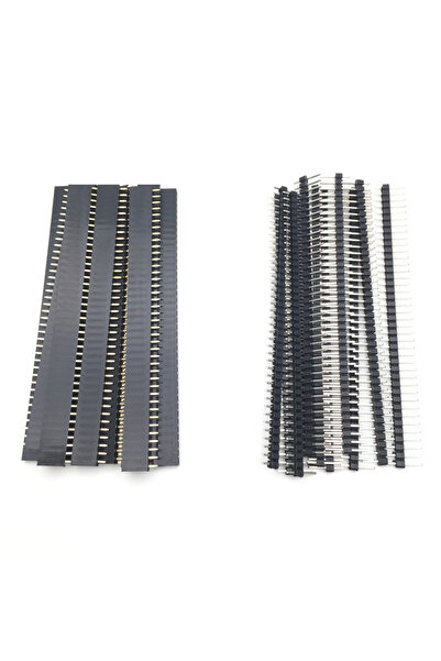 Choice 20 pairs 20pcs 10 pairs 40 Pin 1x40 Single Row Male and Female 2.54 Br...