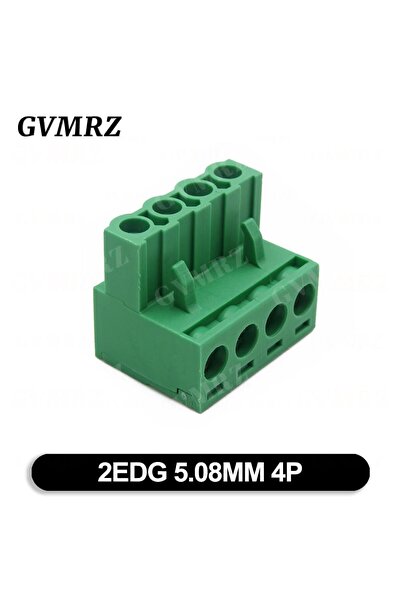 choice2 4P 5PCS 5PCS KF2EDG 2EDGK 5.08mm Terminal Block Female 5.08 PLUG-IN P...