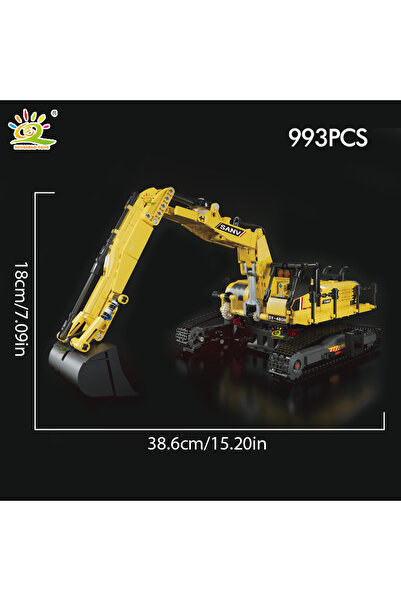 Choice5 NO.06 NO BOX HUIQIBAO Moc Engineering Truck model Building Block Exca...