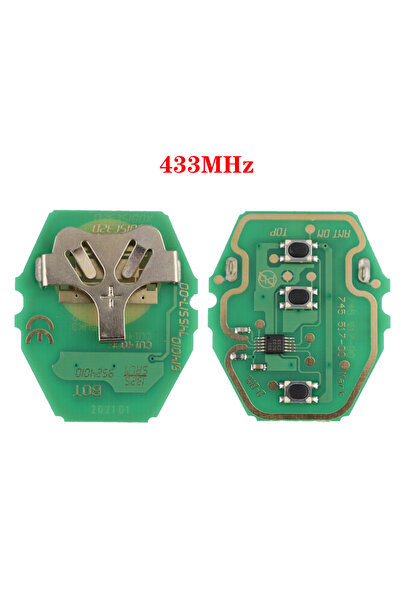 Choice5 433Mhz Board No Chip EWS Sytem ID44 Chip Remote Car Key For BMW E38 E...