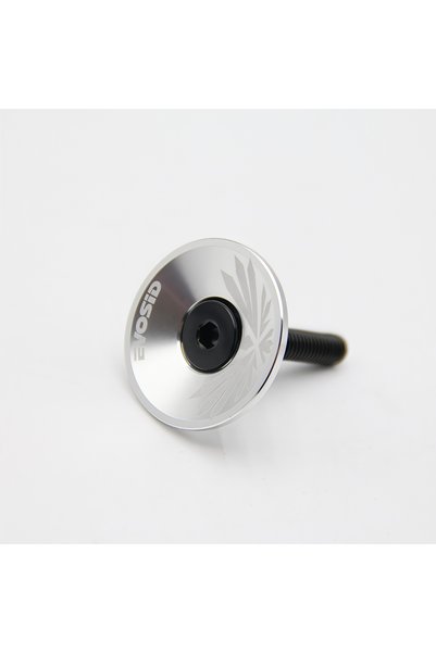 Choice Stem Cap Silver EVOSID Ultralight 5.8g Bike Stem Cover Aluminum Alloy ...