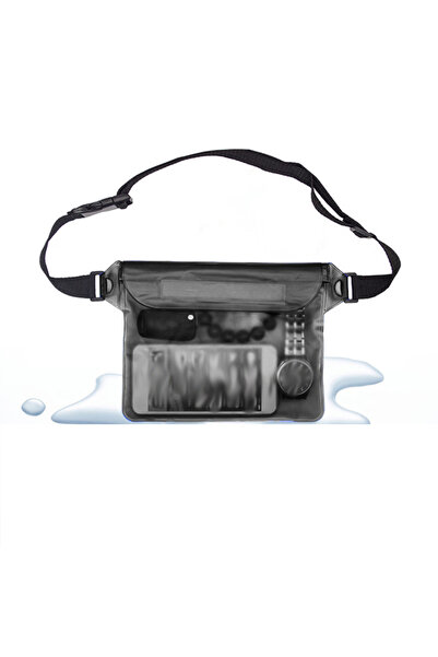 Choice6 Black High Waterproof Sealing Swimming Bag Large Size Transparent Und...