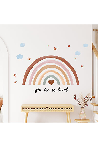 Choice BR63938 3pcs/lot Boho Colorful Rainbow Sun Wall Stickers for Kids Room...