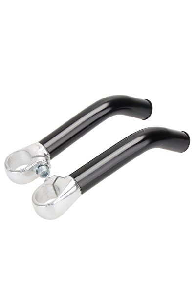 Choice BLACK 1Pair Bicycle Guards Aluminum Alloy Small Auxiliary Handlebar Ba...