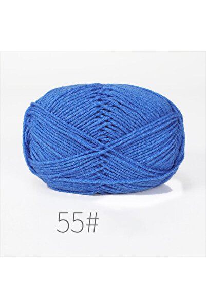 Choice 55 50g Milk Cotton Crochet Yarn 4ply Knitting Wool Needlework Dyed Lan...