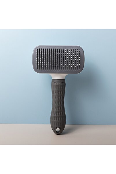 choice2 Gray Pet Dog Brush Cat Comb Self Cleaning Pet Hair Remover Brush For ...