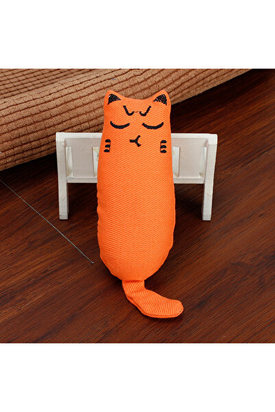 Choice3 orange Pet newest plush toy cat toy rustling sound cat toy cat produc...