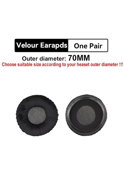 Choice 70mm General Velvet Earpads 60mm 65mm 70mm 75mm 80mm 85mm 90mm 95mm 10...