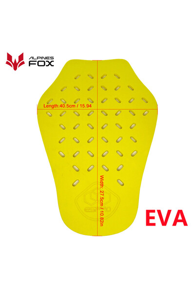 Choice4 No CE Yellow EVA03 CE Approved Motorcycle Back Protector Jackets Inse...