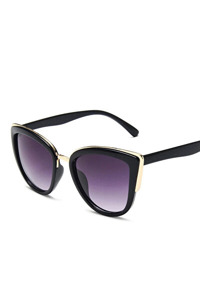 Choice As Picture 1-Black Retro Cateye Sunglasses for Women Polarized Vintage...